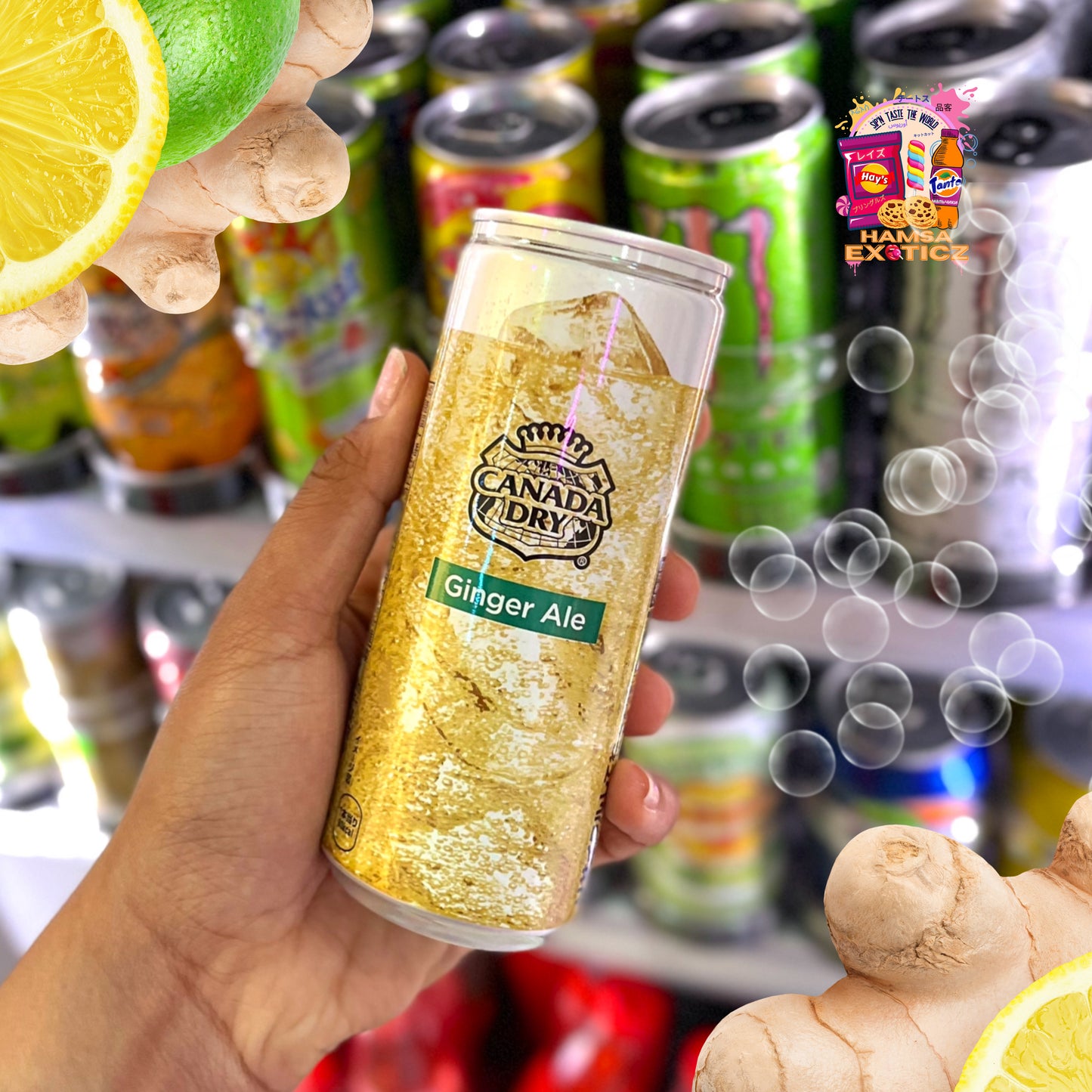 Canada Dry® Ginger Ale - Golden 250ml (Japan)