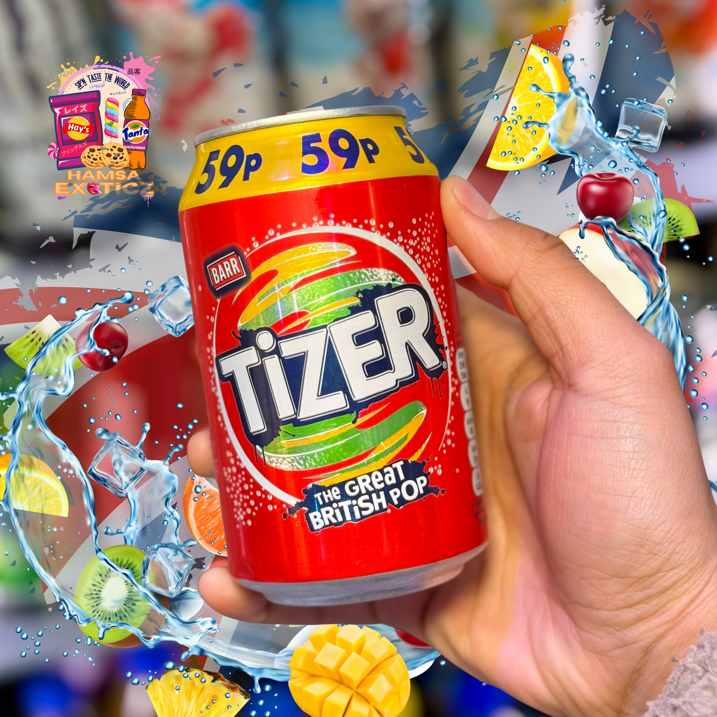 BARR - Tizer The Great British Pop 330ml (UK)