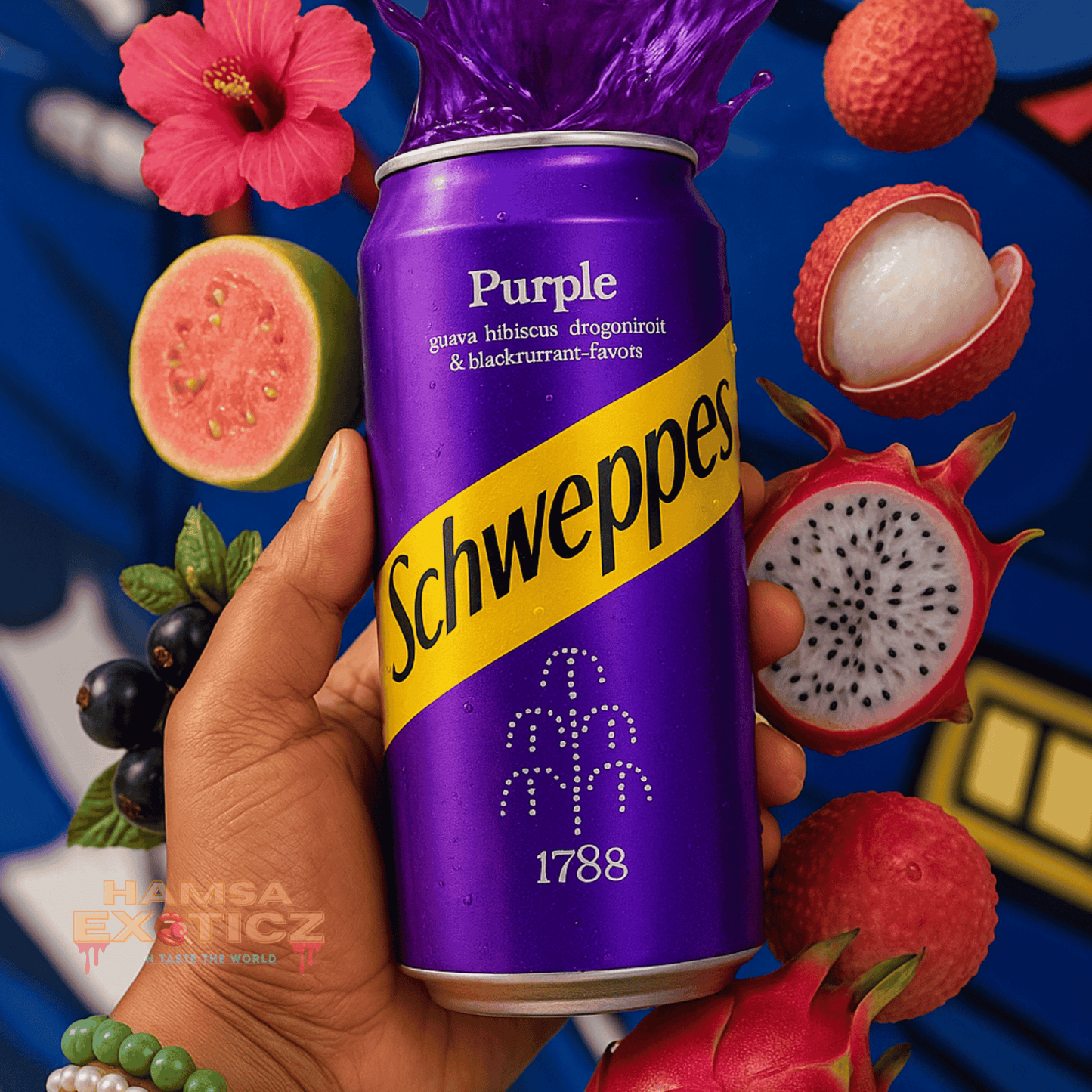 Schweppes - Purple 330ml (Serbia)