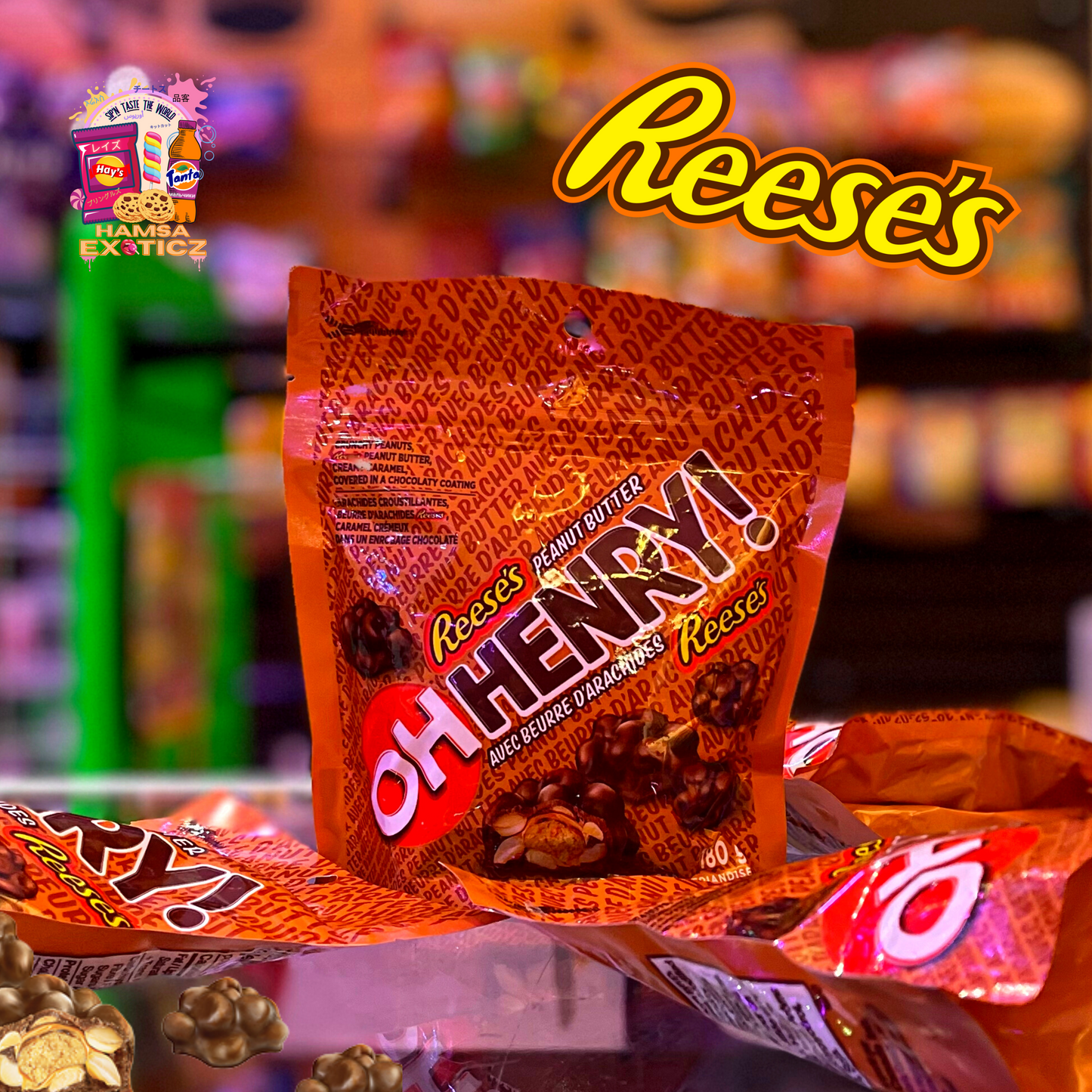 OH HENRY! - Reese's Peanut Butter 180g (Canada)