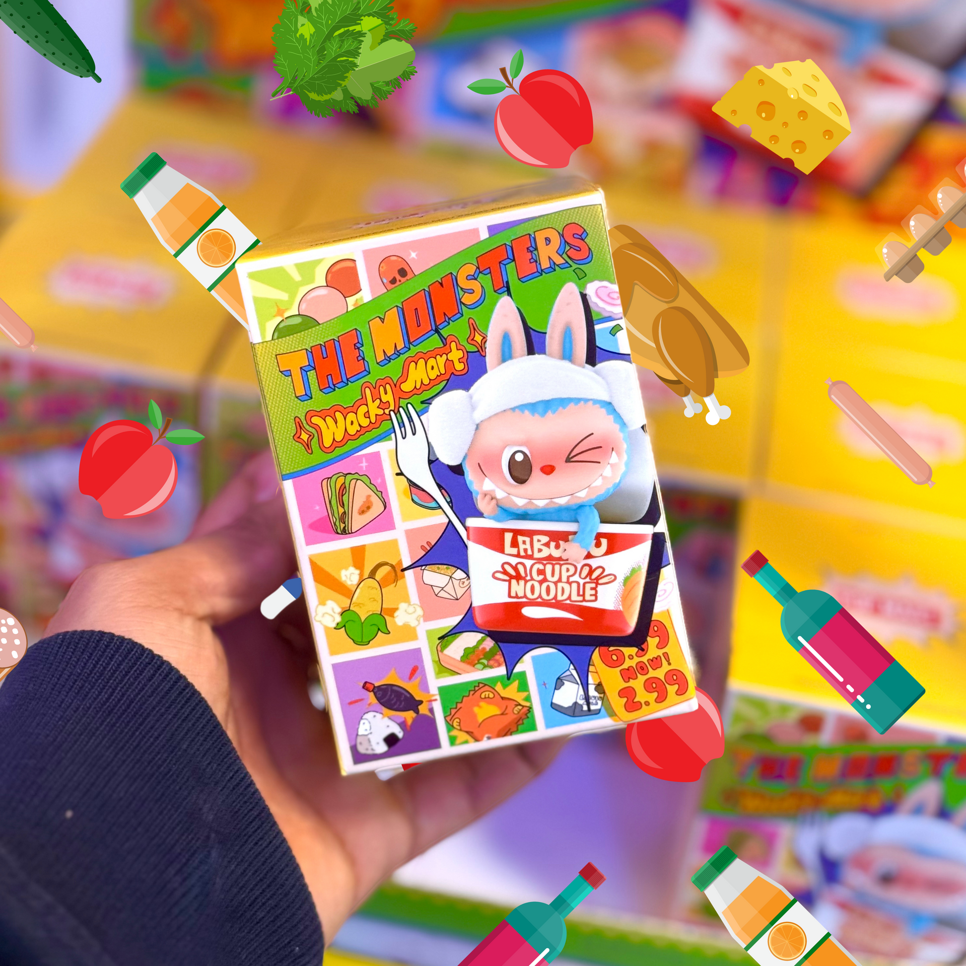 Pop Mart x THE MONSTERS - Wacky Mart Series Figures – Hamsa Pop Mart x THE MONSTERS - Wacky Mart Series Figures – Hamsa