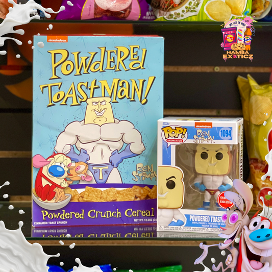 Nickelodeon™ - Powdered Toast Man! | Ren And Stimpy™| Powered Crunch Cereal 346g [Non-Consumption]