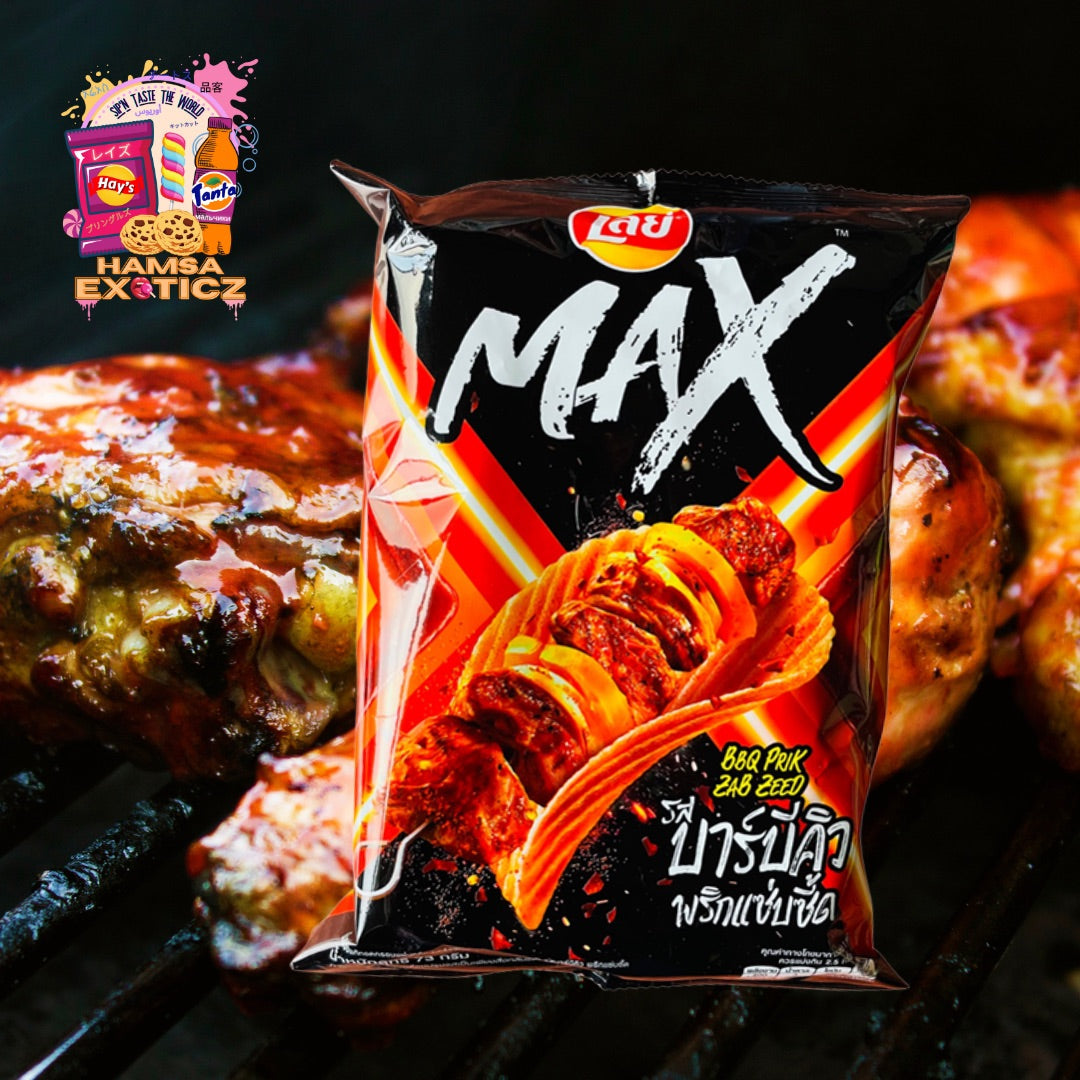 Lay's® - Max™ BBQ Prik Zab Zeeb 48g (Thailand)