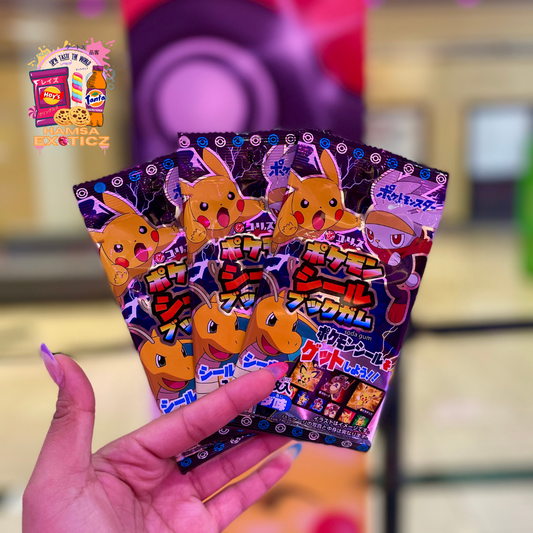 Pokémon - Soda Gum & Stickers 3.5g (Japan)