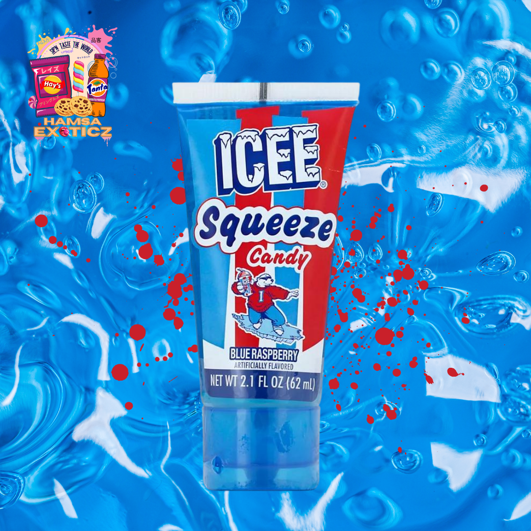 Icee® - Sour Squeeze Candy | Blue Raspberry 2.1oz (USA)